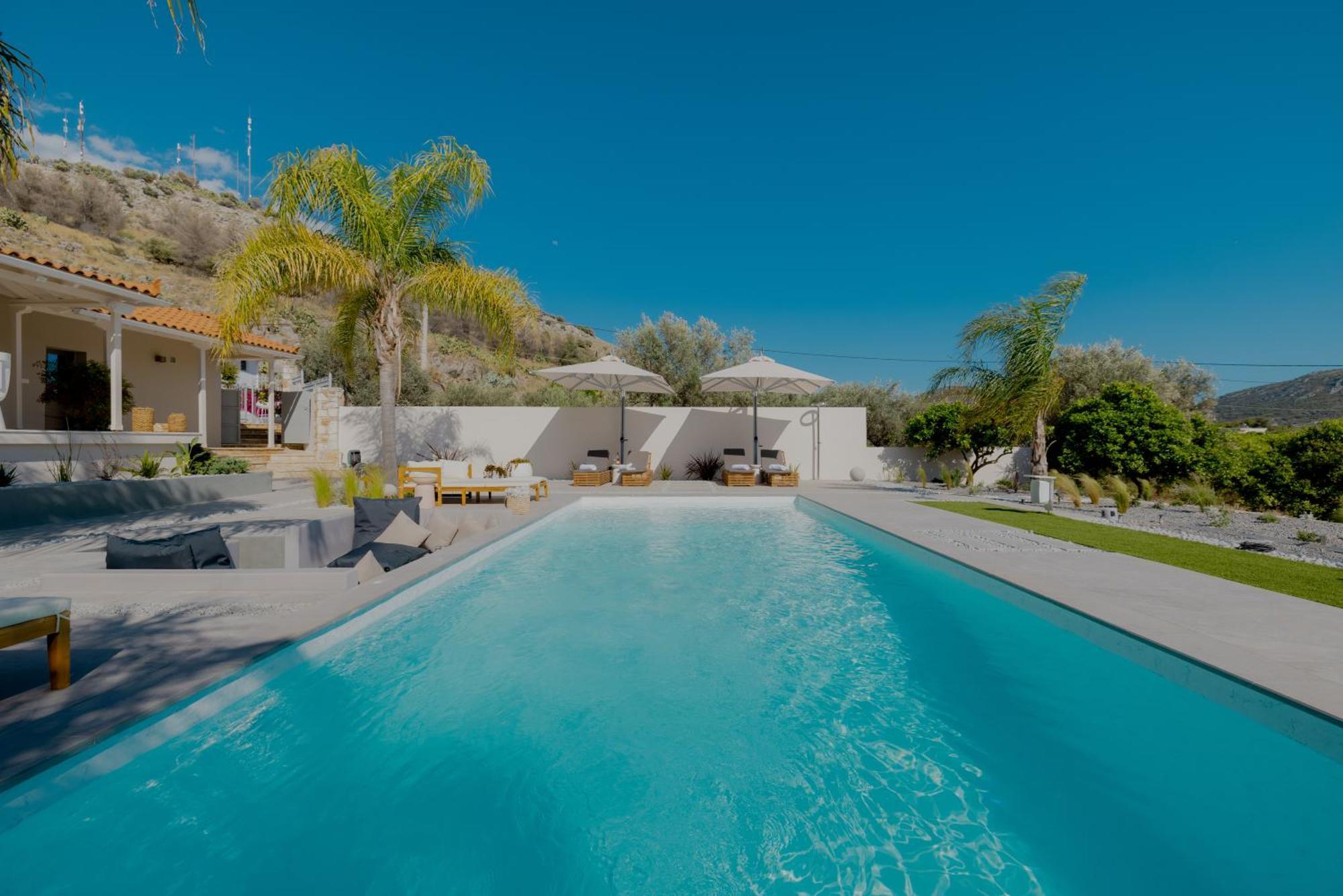 Nafplio Blue Topaz Poolside Villa المظهر الخارجي الصورة