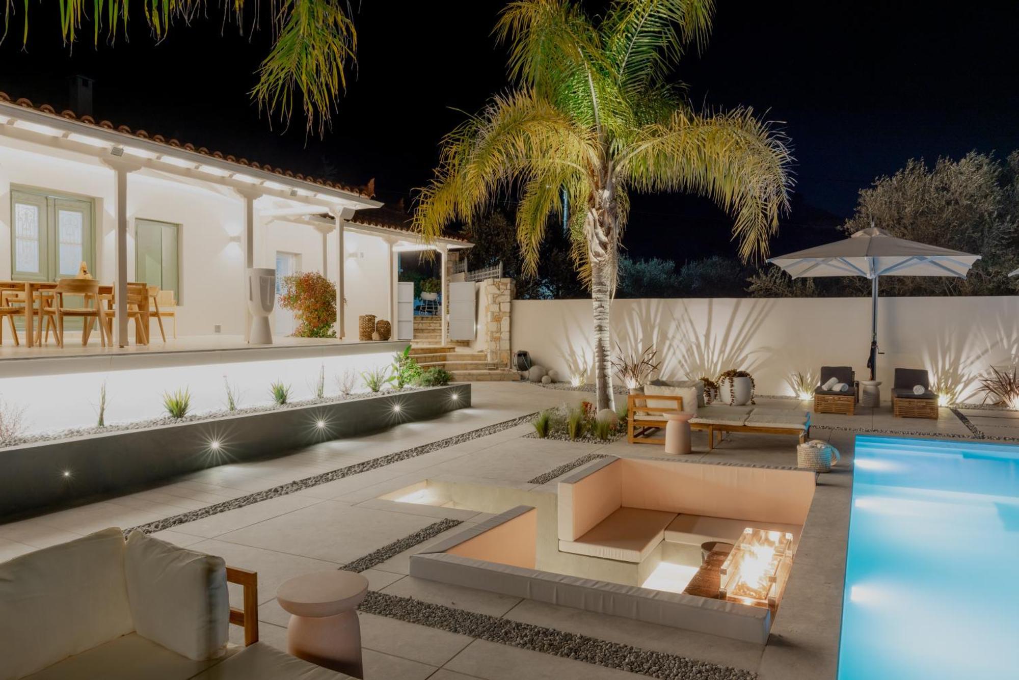 Nafplio Blue Topaz Poolside Villa المظهر الخارجي الصورة